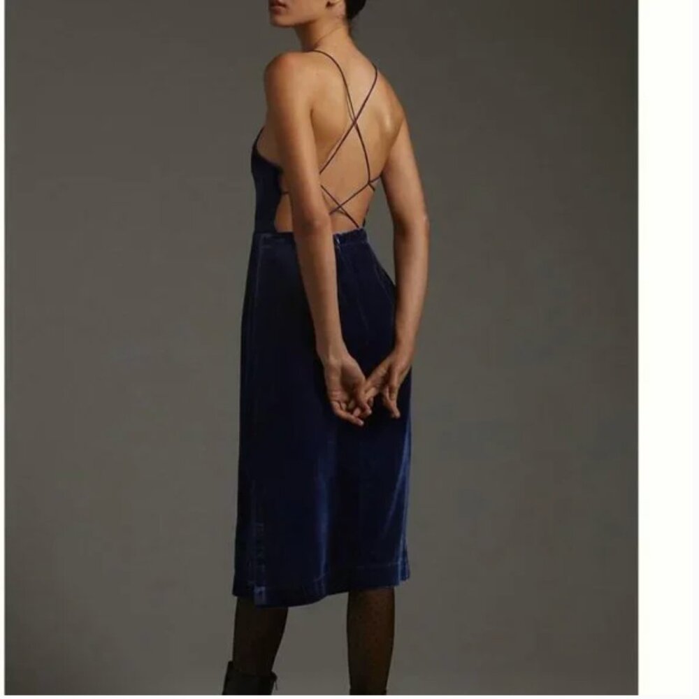 ⭐️ Velvet Slip Boho Peasant Elegant Classy Hipster Hippie Art Deco Midi Dress
